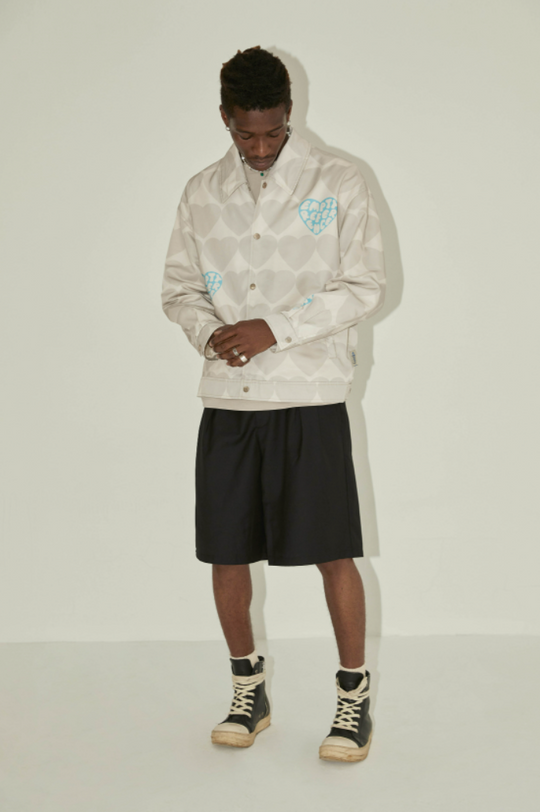 EMPTY REFERENCE Love Print Jacket