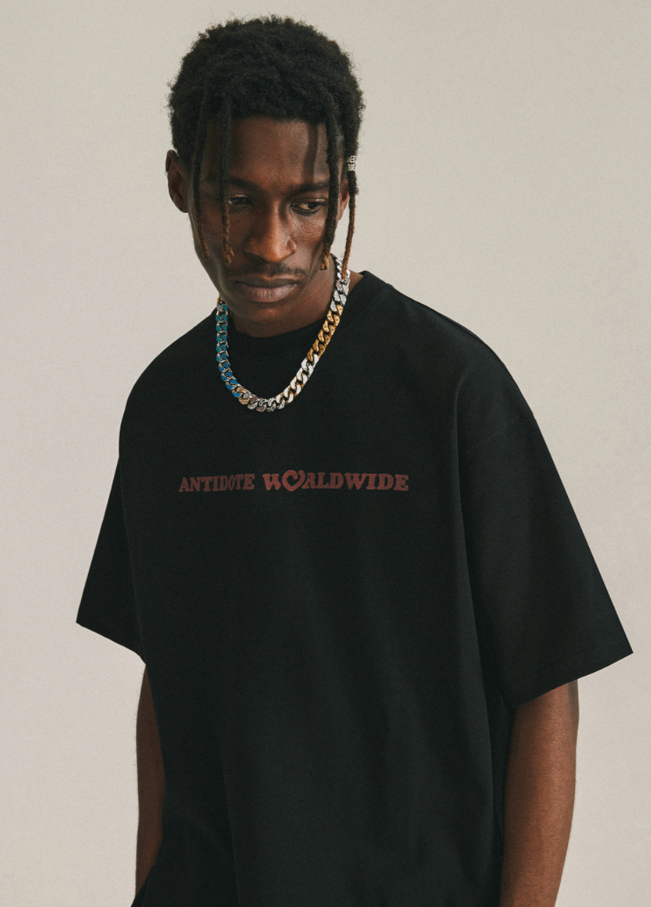 ANTIDOTE Heart Basic Logo Tee