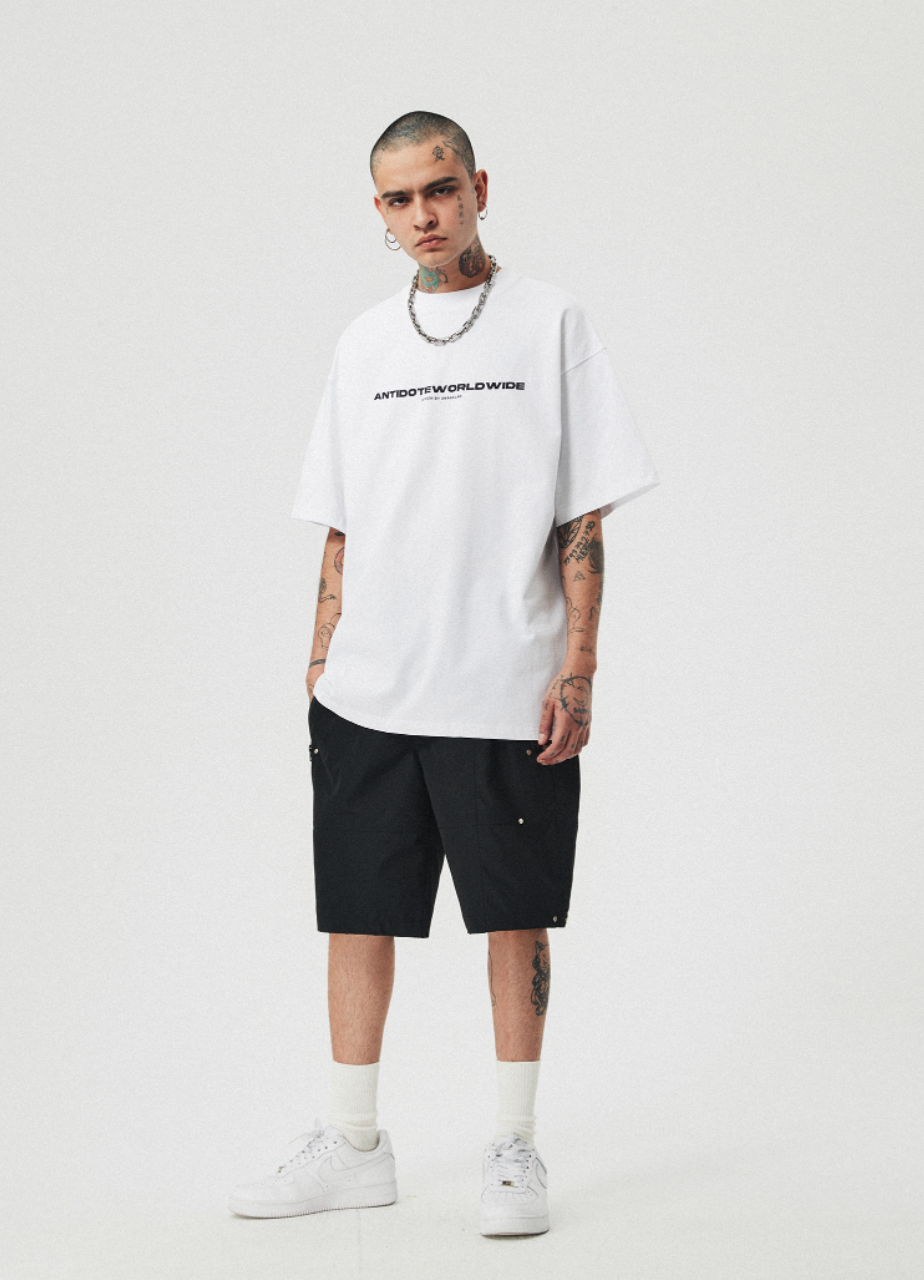 ANTIDOTE Basic Logo Printed Tee