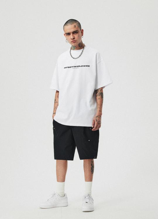 ANTIDOTE Basic Logo Printed Tee