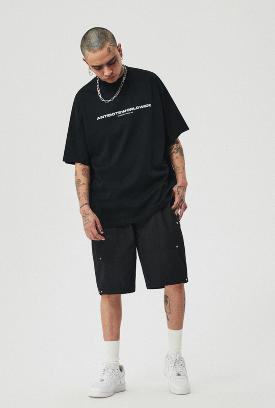 ANTIDOTE Basic Logo Printed Tee