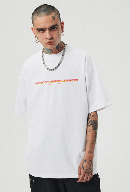 ANTIDOTE Basic Logo Printed Tee