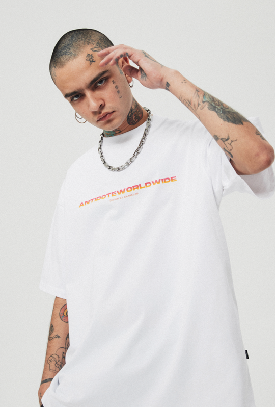 ANTIDOTE Basic Logo Printed Tee