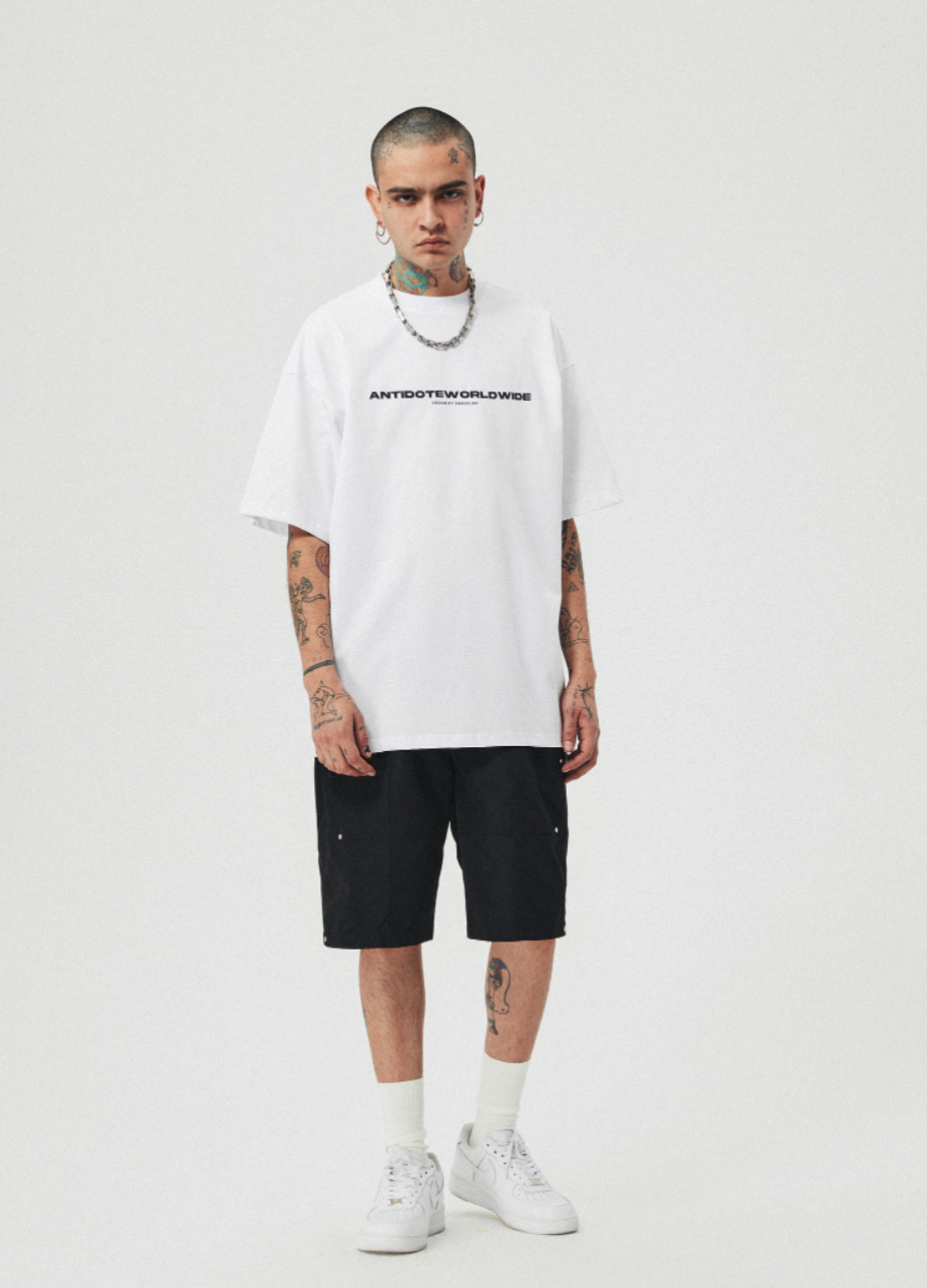 ANTIDOTE Basic Logo Printed Tee
