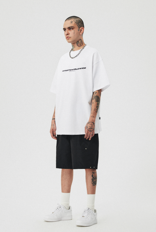 ANTIDOTE Basic Logo Printed Tee