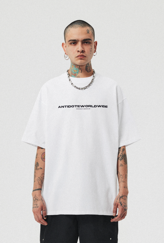 ANTIDOTE Basic Logo Printed Tee