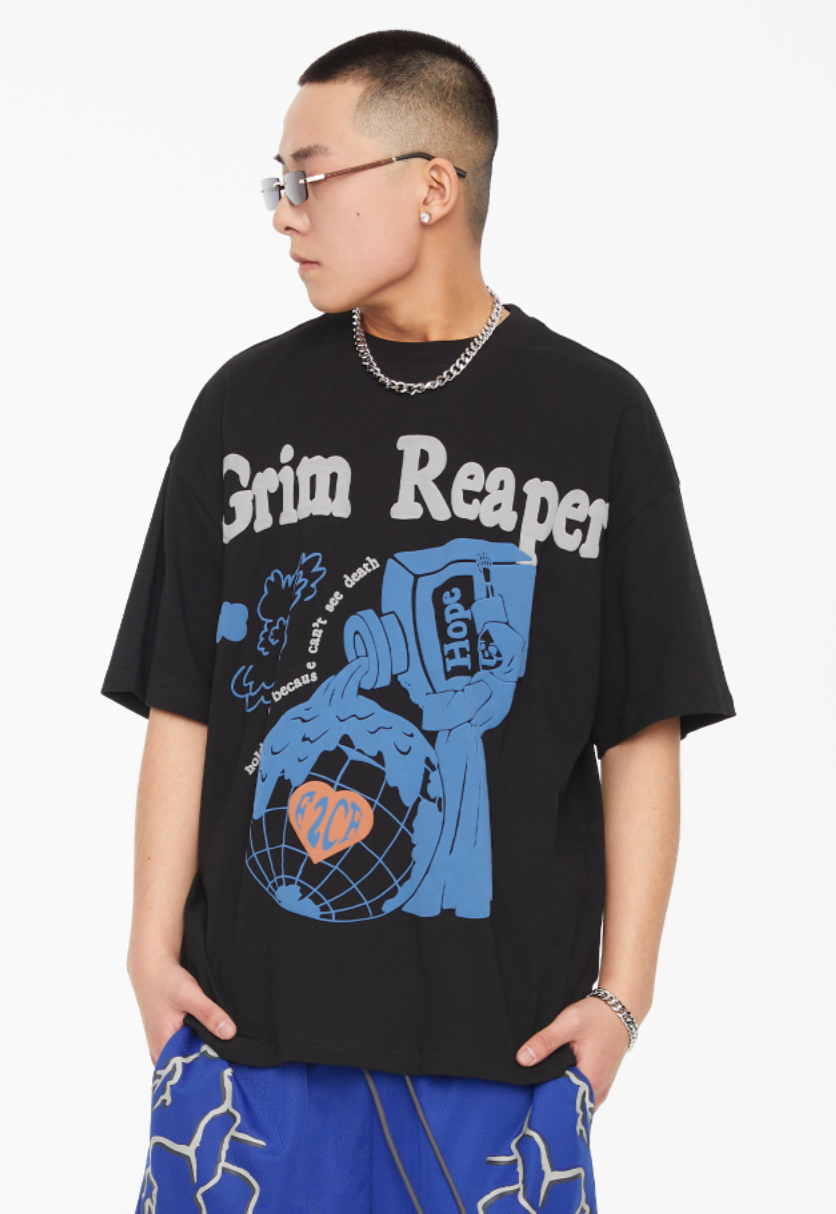 F2CE Foam Devil Earth Print Tee