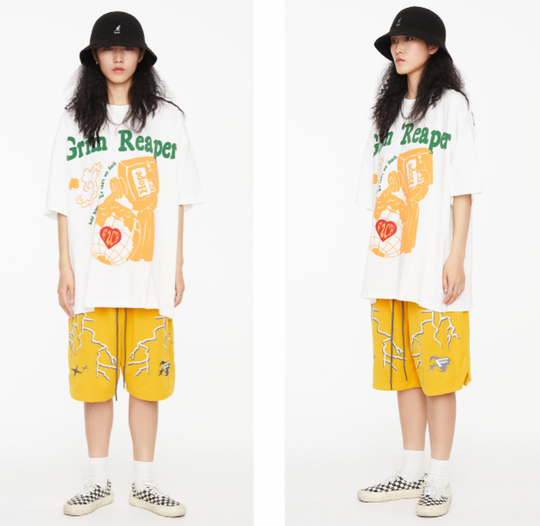 F2CE Foam Devil Earth Print Tee