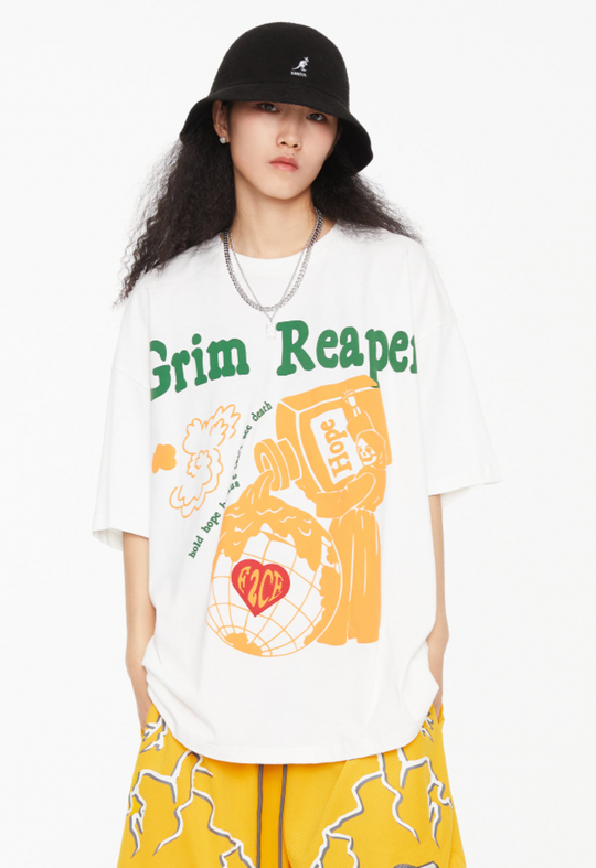 F2CE Foam Devil Earth Print Tee