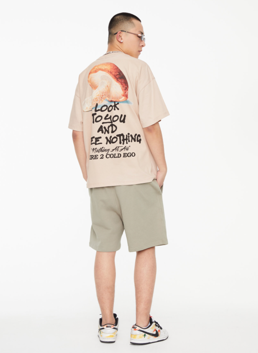F2CE Mushroom Print Tee