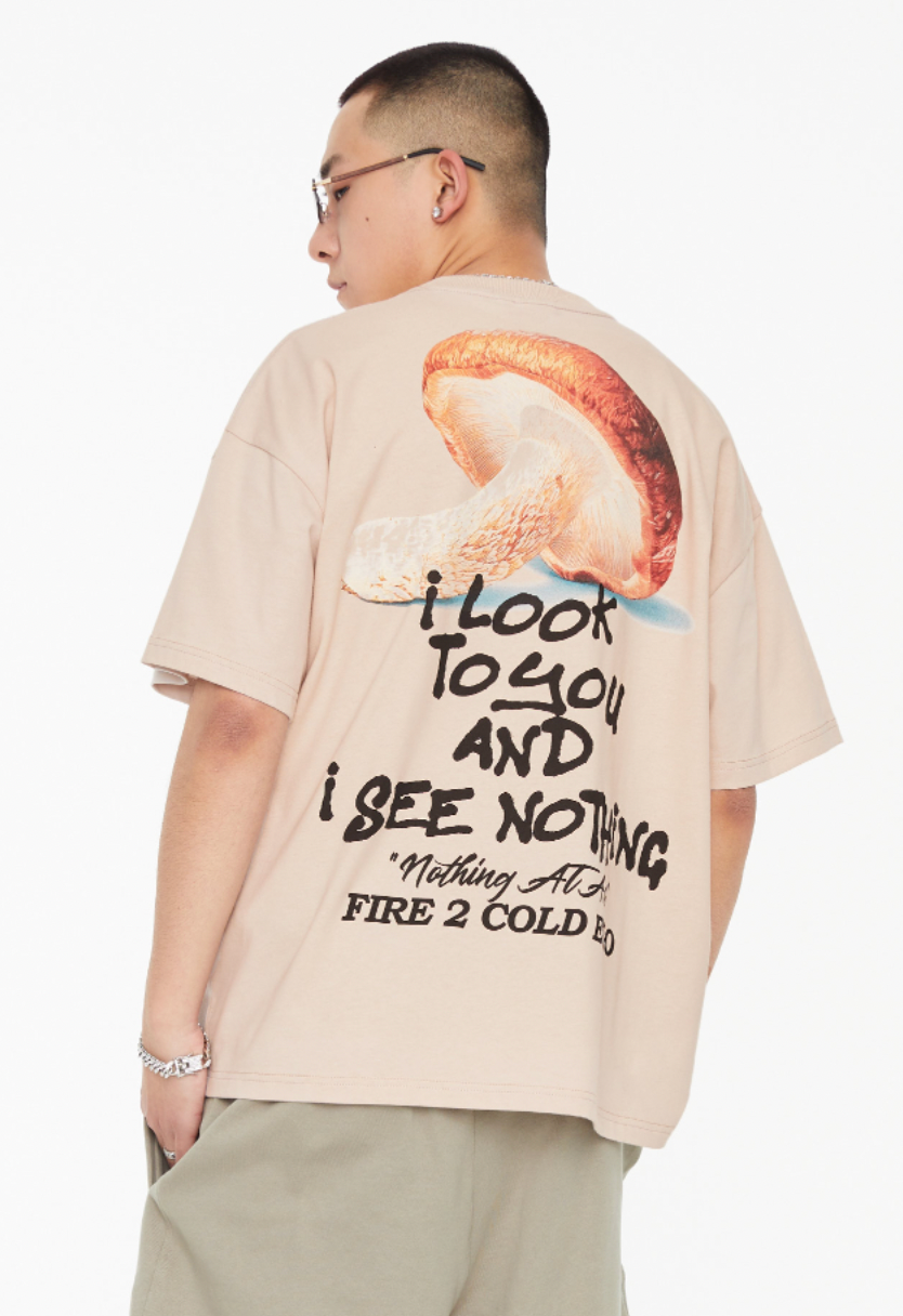 F2CE Mushroom Print Tee