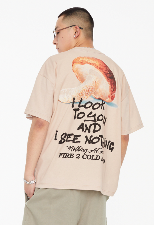 F2CE Mushroom Print Tee
