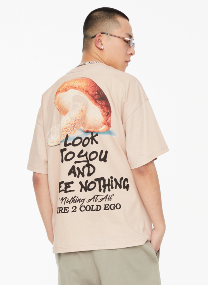 F2CE Mushroom Print Tee