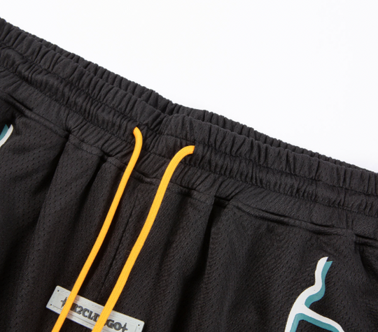 F2CE Lightning Print Embroidery Shorts