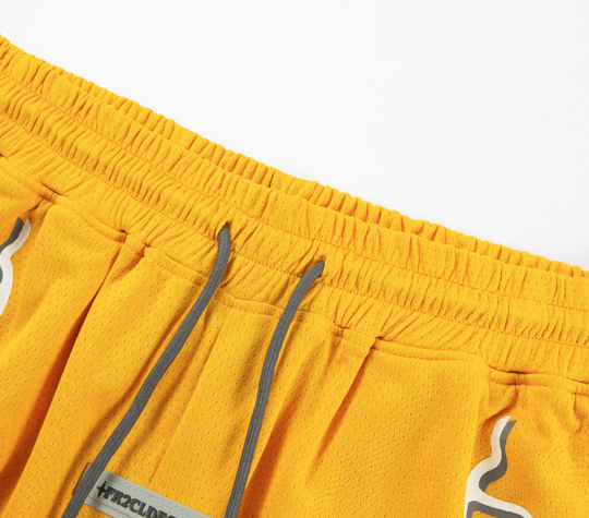 F2CE Lightning Print Embroidery Shorts