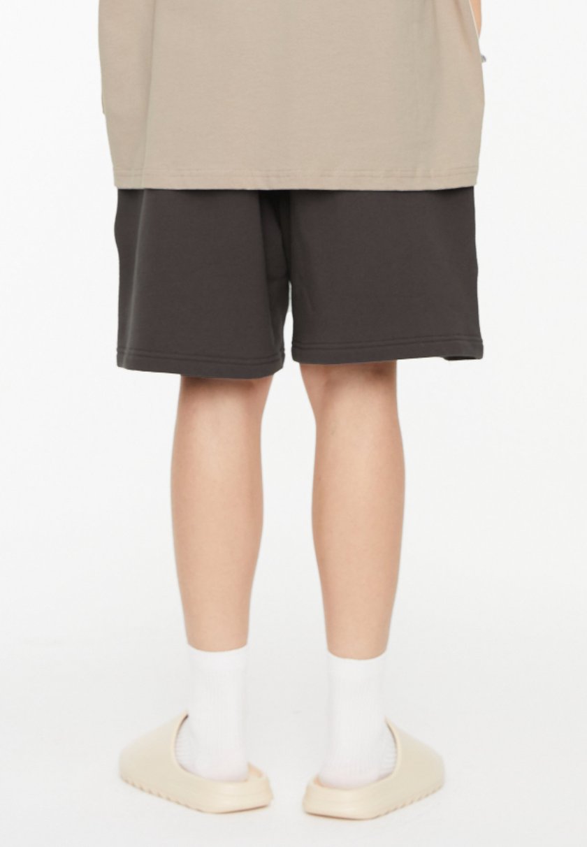 F2CE Removable Gothic Letters Embroidered Shorts