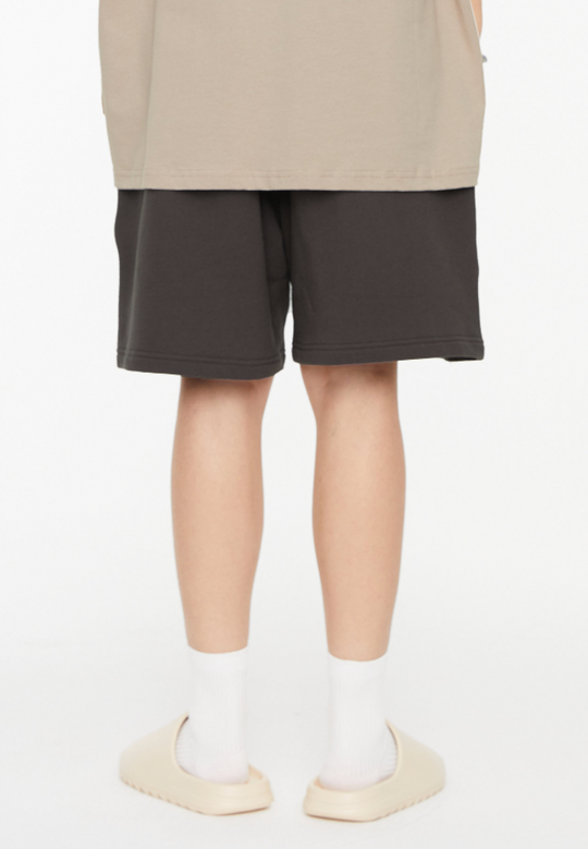 F2CE Removable Gothic Letters Embroidered Shorts