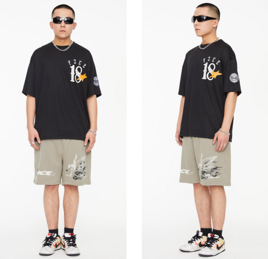 F2CE Creative Printing Shorts