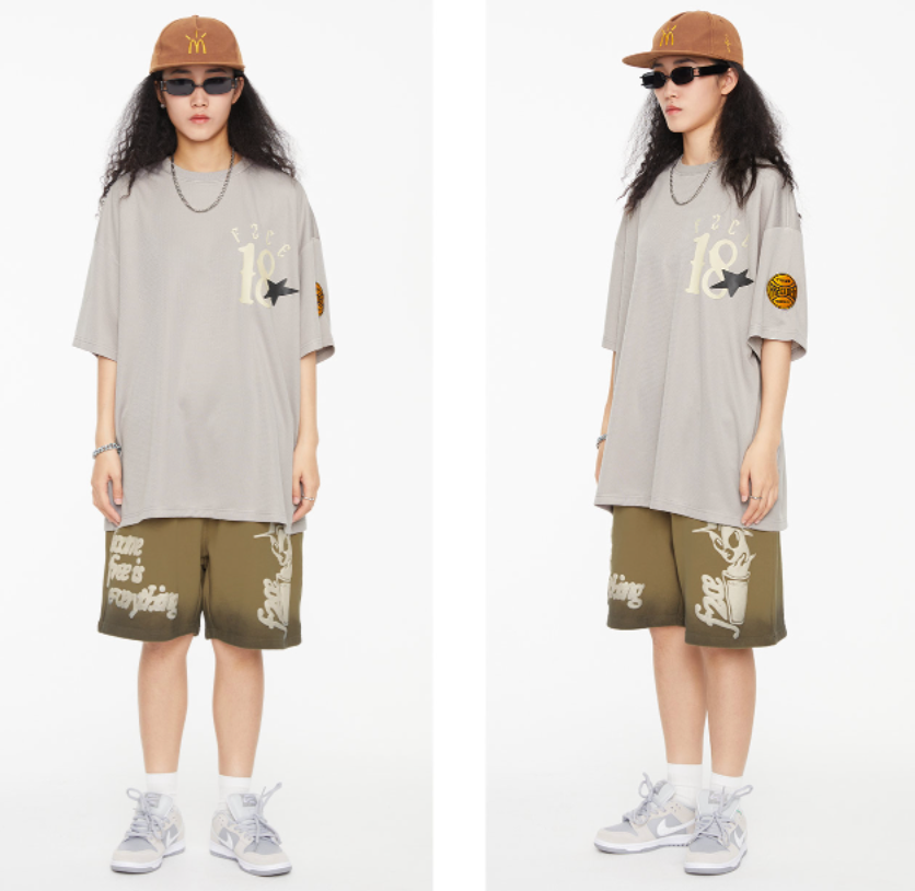 F2CE Gradient Foam Printed Shorts