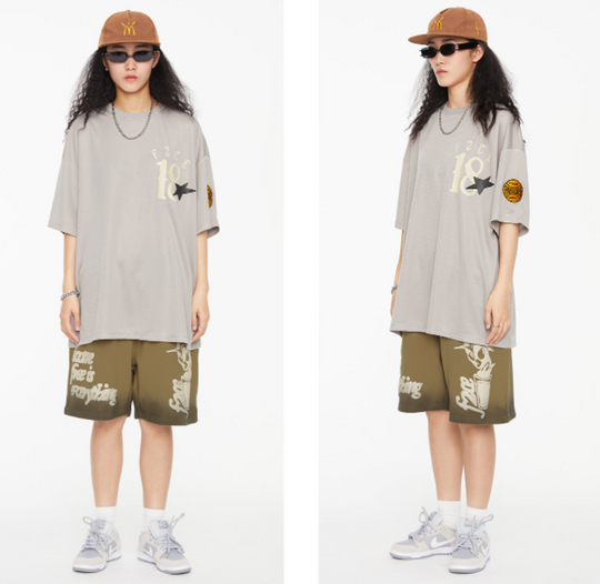 F2CE Gradient Foam Printed Shorts