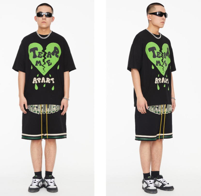 F2CE Logo Patch Embroidery Shorts