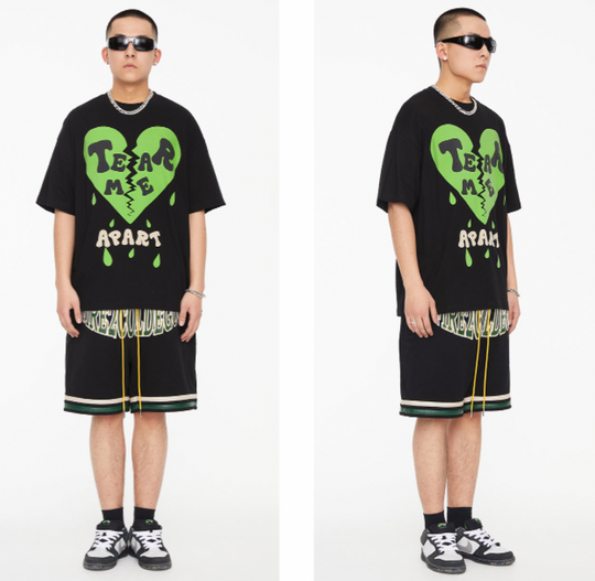 F2CE Logo Patch Embroidery Shorts