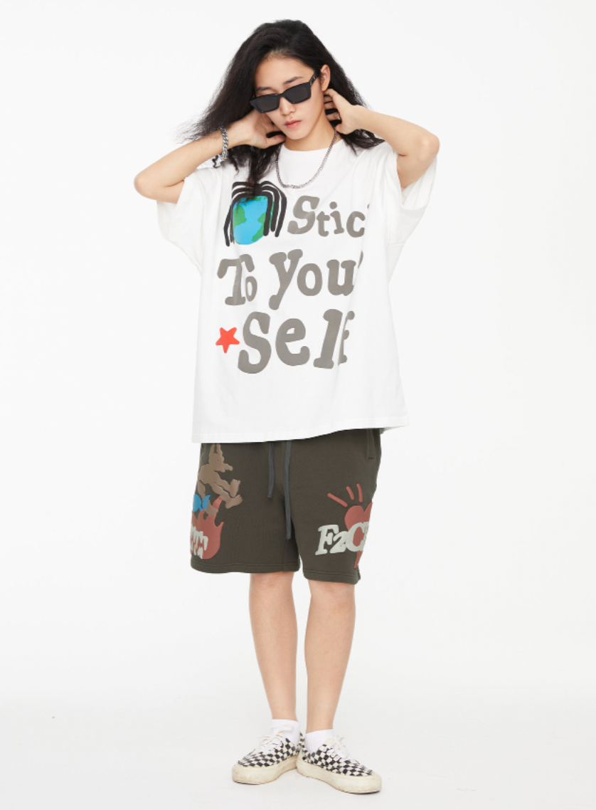 F2CE Foam Printed Shorts