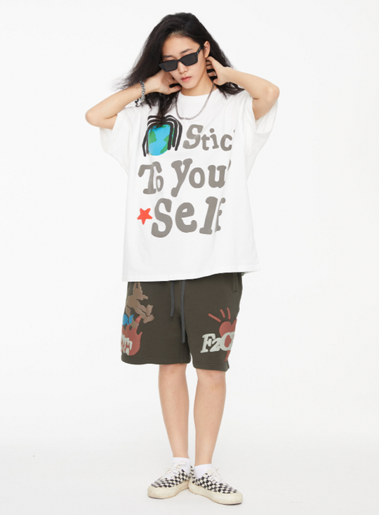 F2CE Foam Printed Shorts