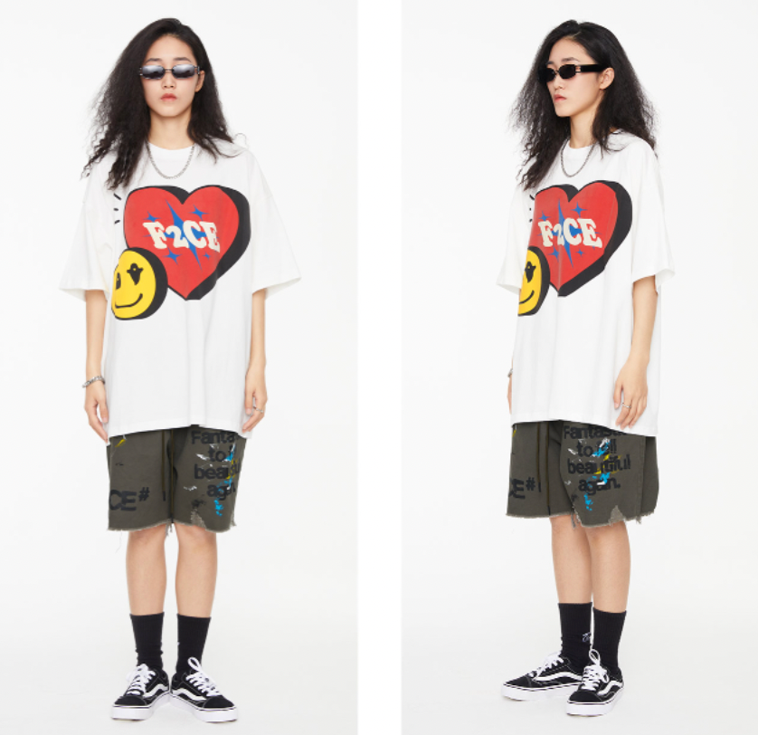 F2CE Print Splash Ink Shorts