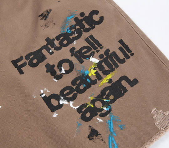 F2CE Print Splash Ink Shorts