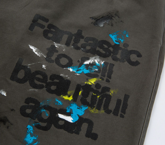 F2CE Print Splash Ink Shorts