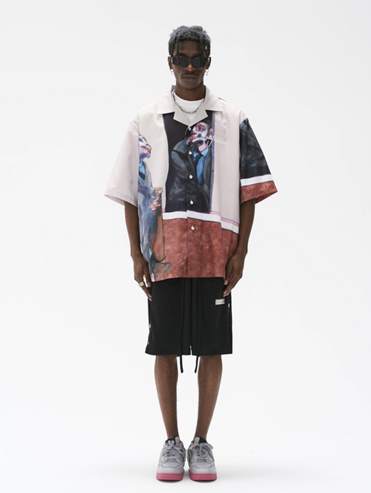 Harsh and Cruel Art Existentialism Cuban Shirt