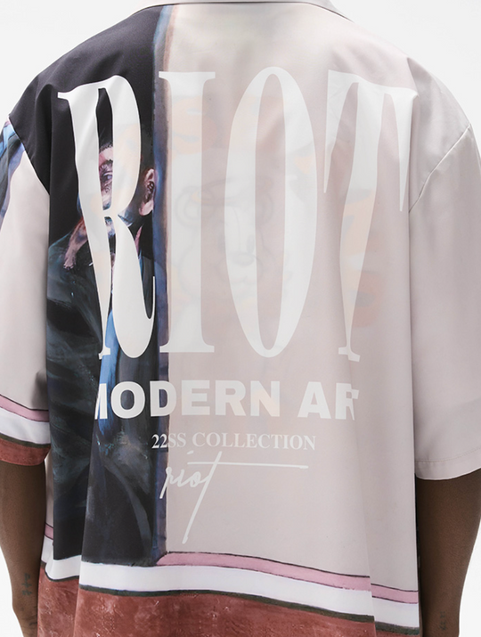 Harsh and Cruel Art Existentialism Cuban Shirt