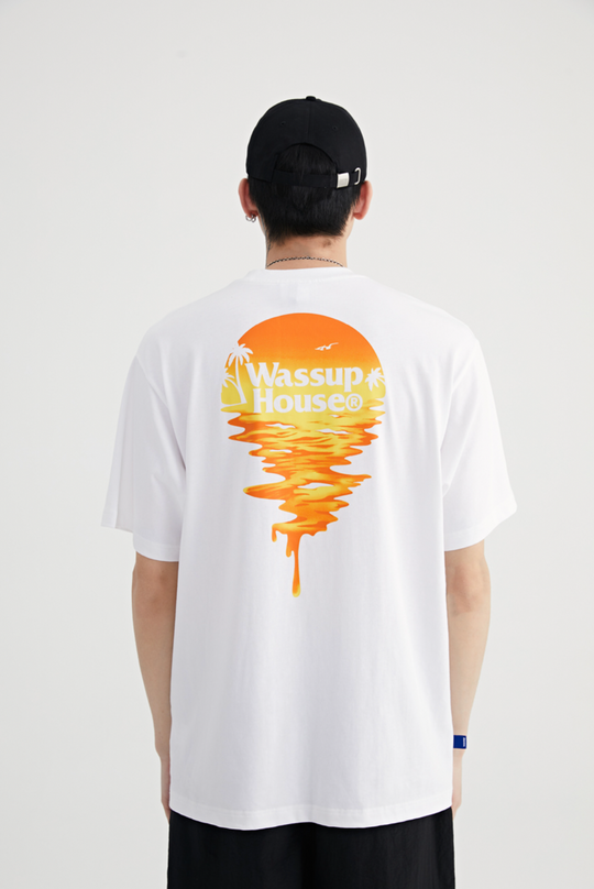 Wassup House Setting Sun Tee