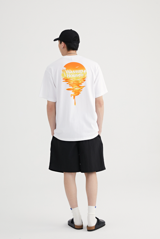 Wassup House Setting Sun Tee