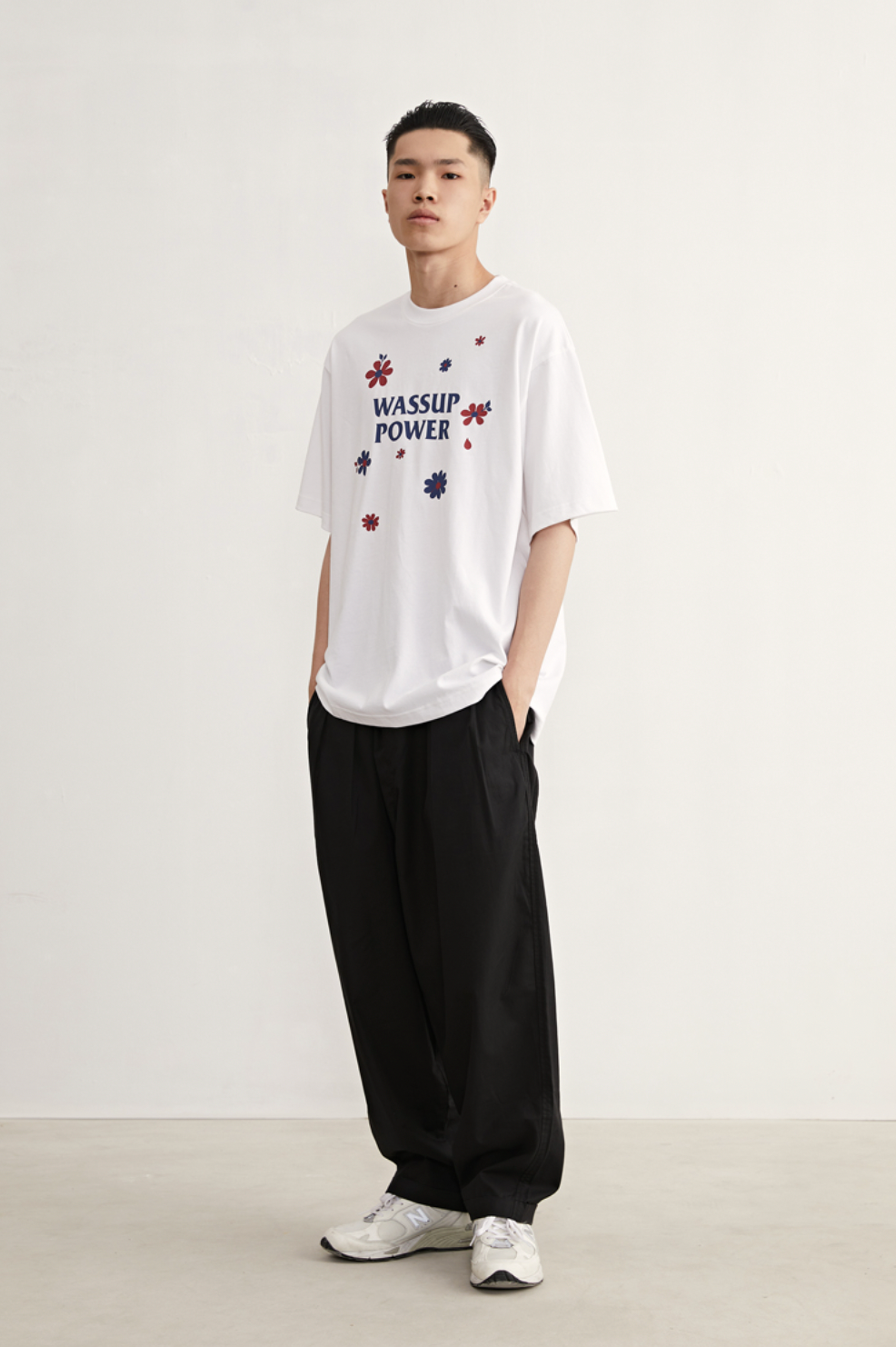 Wassup House Floral Print Tee