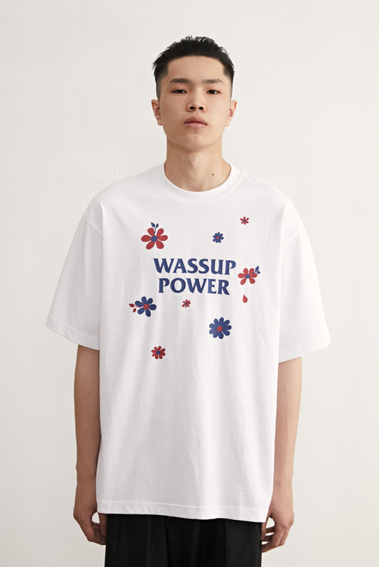 Wassup House Floral Print Tee