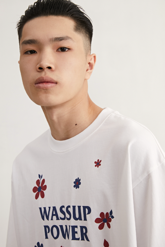 Wassup House Floral Print Tee