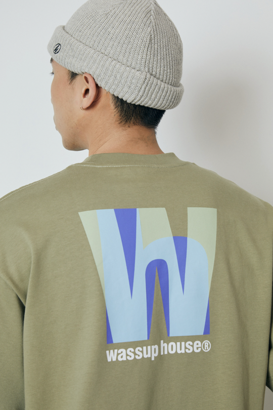 Wassup House Colorful Letter Tee