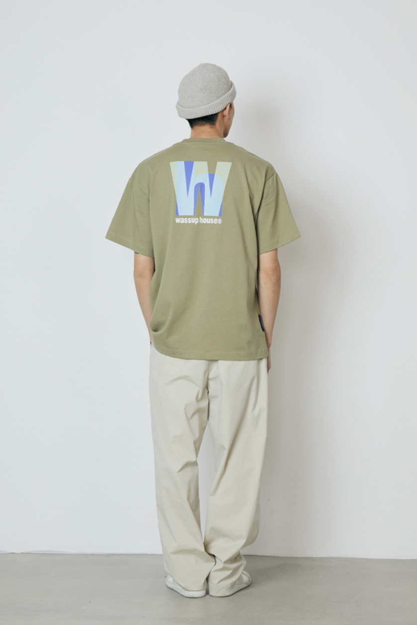 Wassup House Colorful Letter Tee