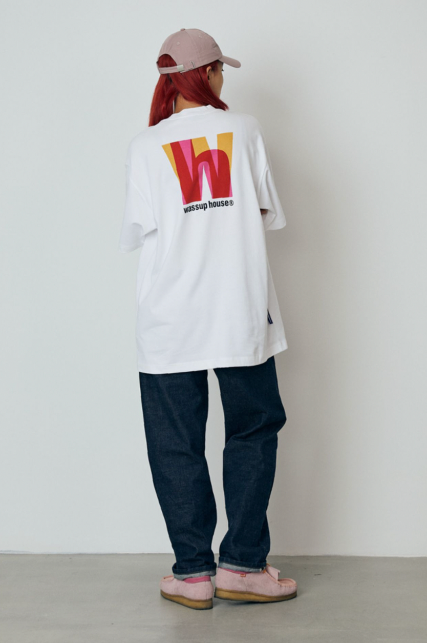 Wassup House Colorful Letter Tee
