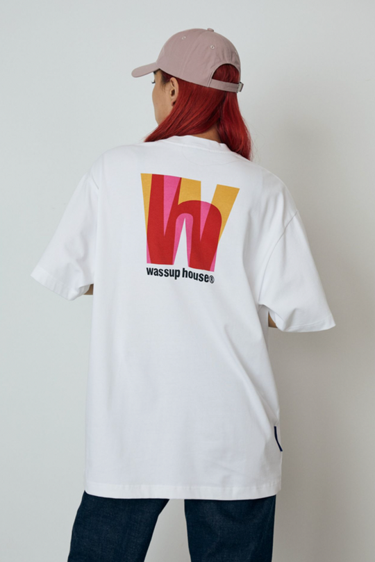 Wassup House Colorful Letter Tee