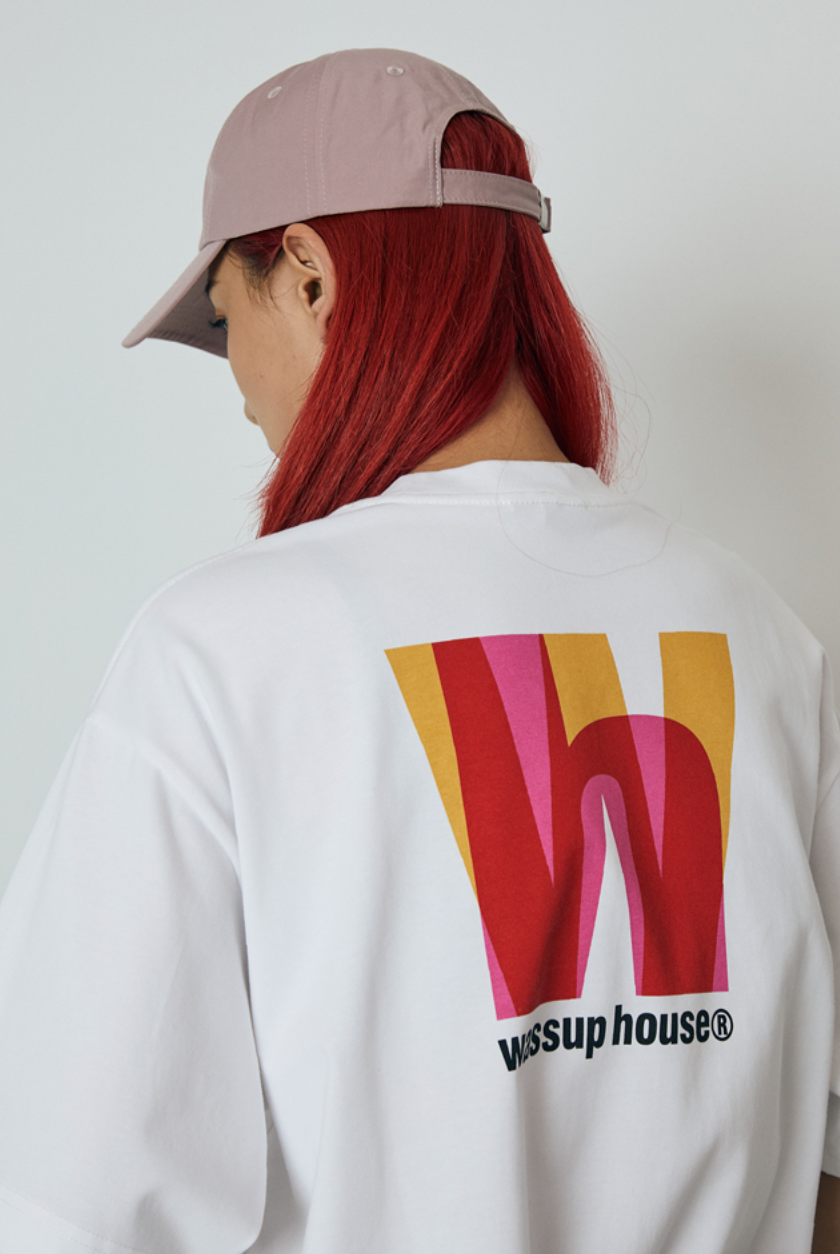 Wassup House Colorful Letter Tee
