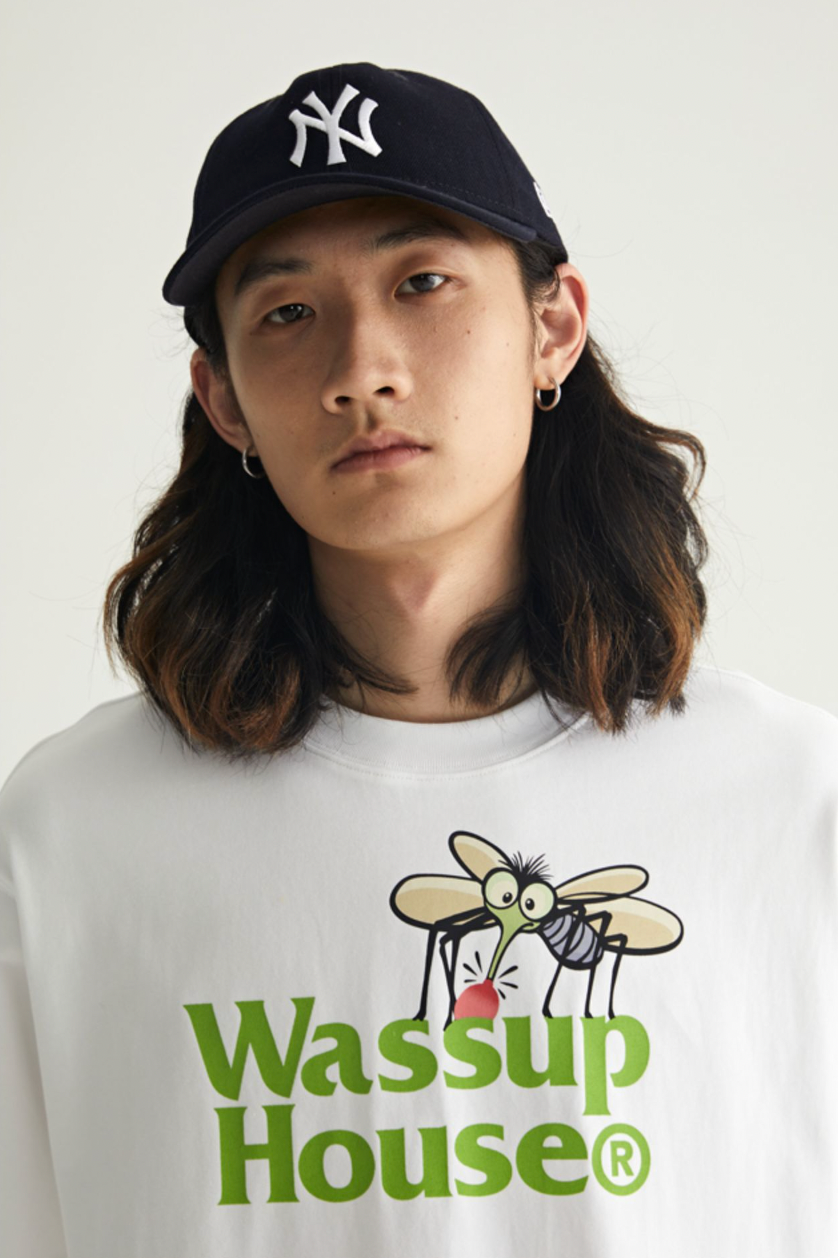 Wassup House Waves Print Tee