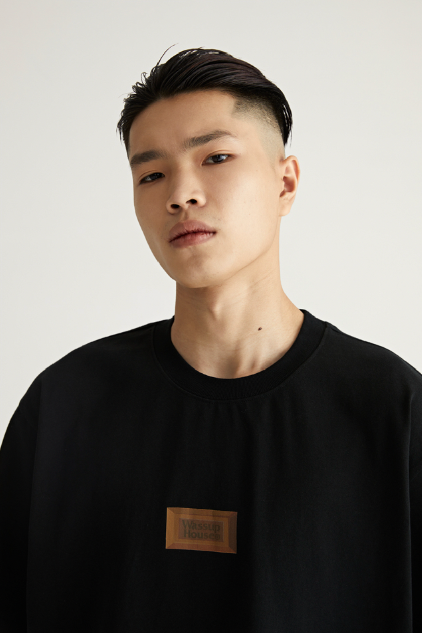 Wassup House Chocolate Print Tee