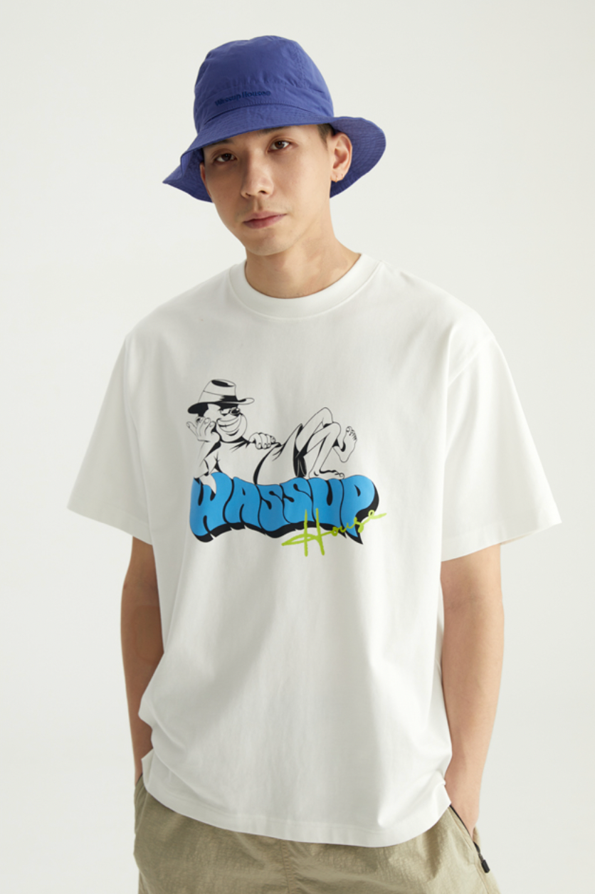 Wassup House Lazy Man Tee