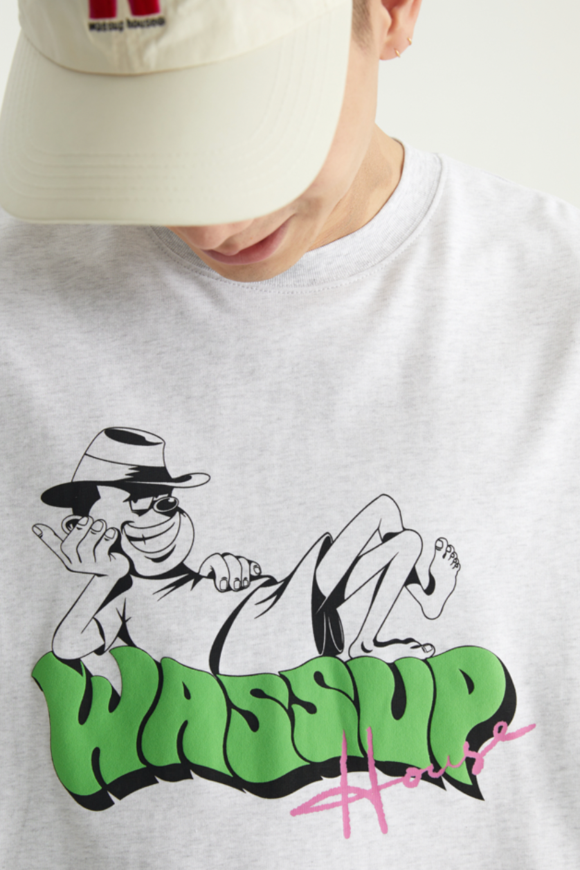 Wassup House Lazy Man Tee