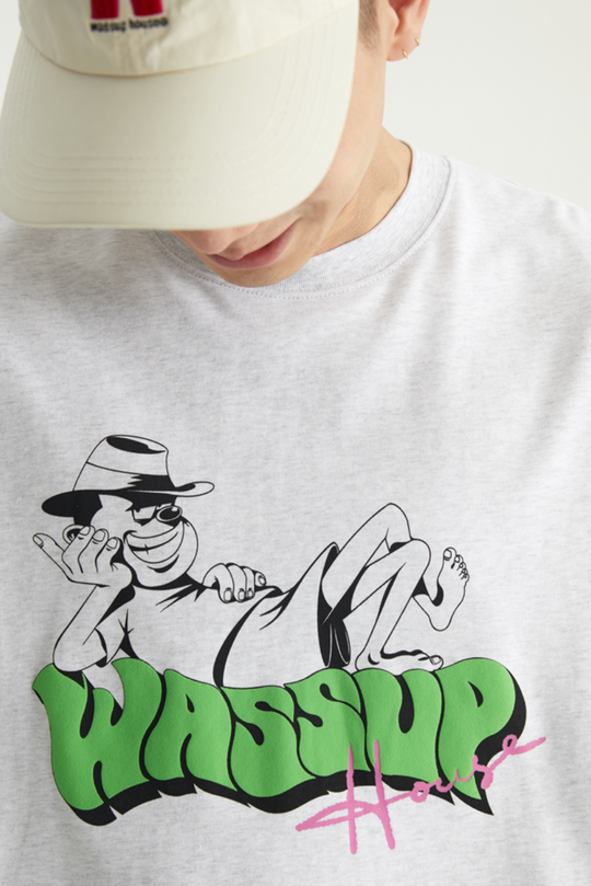 Wassup House Lazy Man Tee