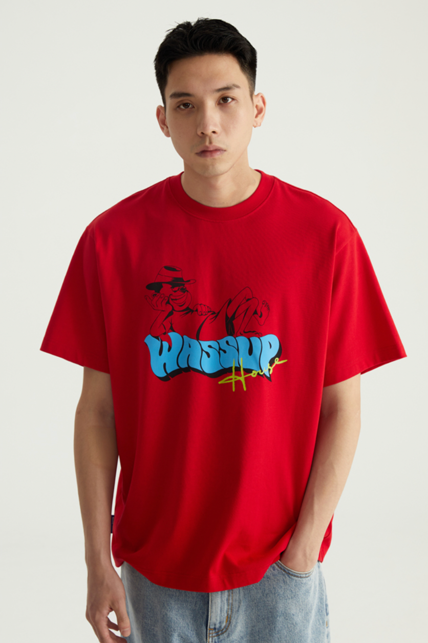 Wassup House Lazy Man Tee