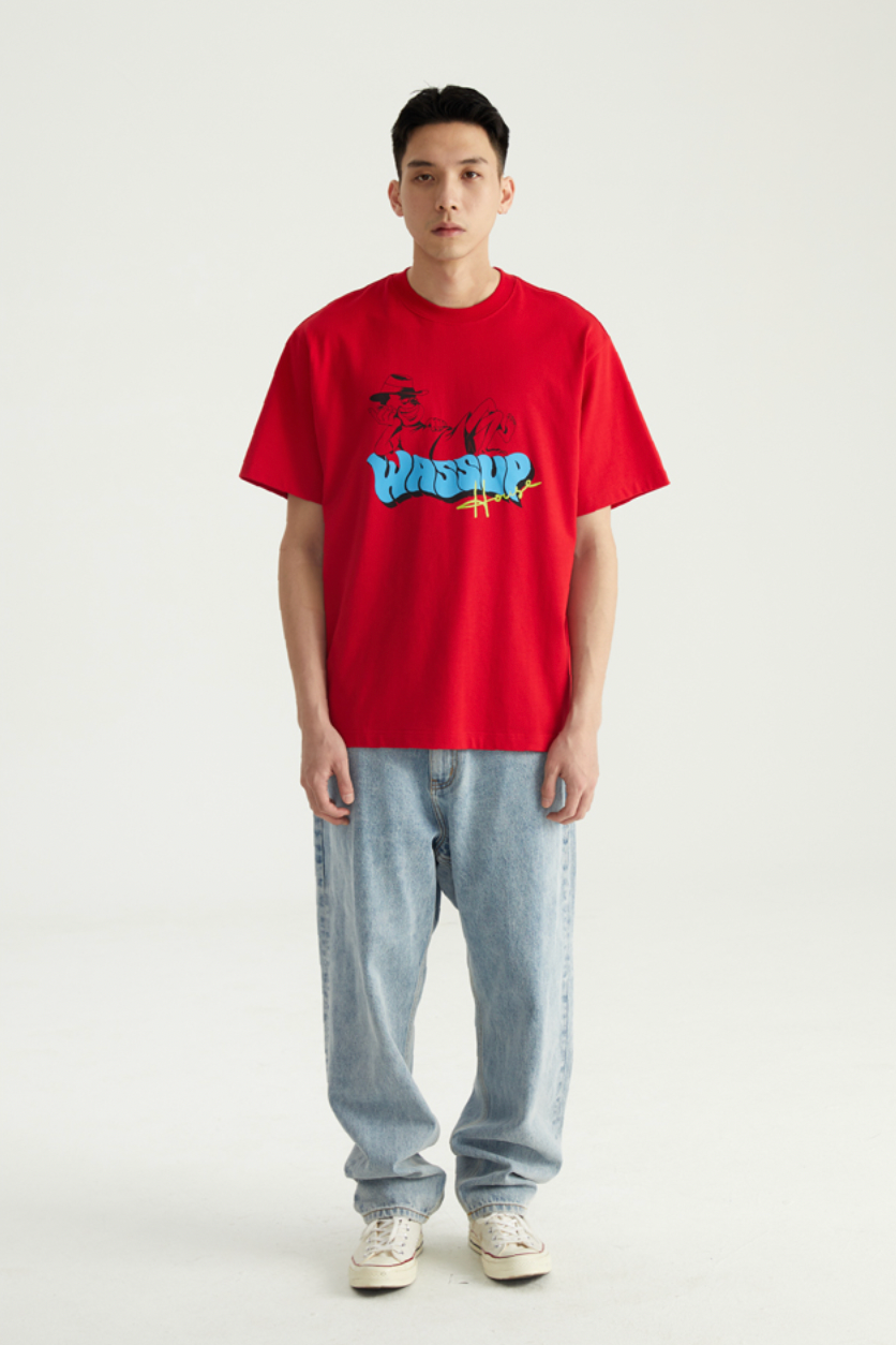 Wassup House Lazy Man Tee